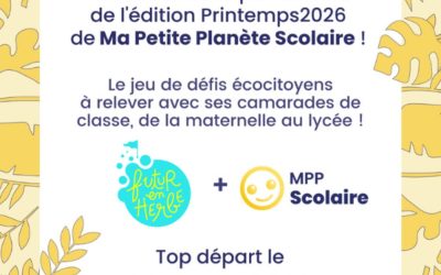 Futur en Herbe est partenaire du challenge Ma Petite Planète : édition de printemps